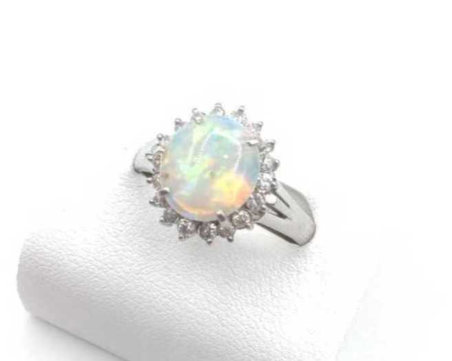 ジュエリー買取 オパール ダイヤリング